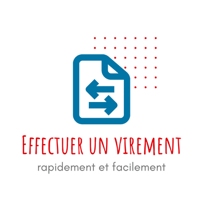 Effectuer un virement sur votre e-Banking