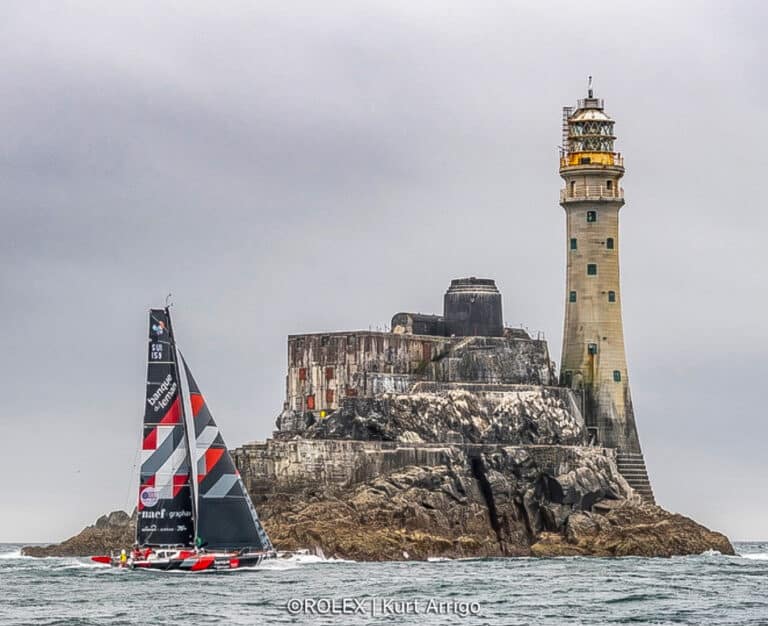 Podium à la Rolex Fastnet Race en 2021